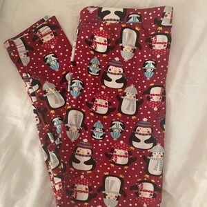 ShoSho Penguin Leggings Womens' Size-L/XL-fits like M/L